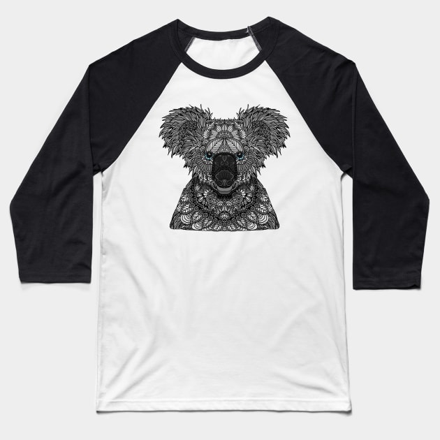 Koala Baseball T-Shirt by ArtLovePassion
